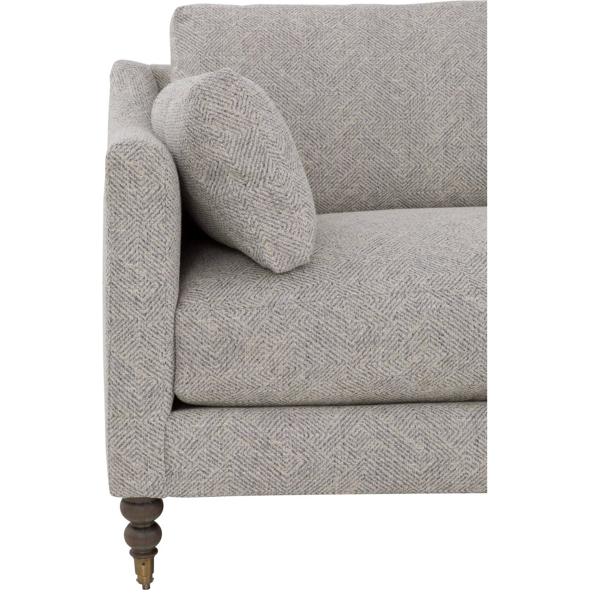 Dolce Grande Sofa by Fairfield Chair. Made from beech solids in a unique style.
