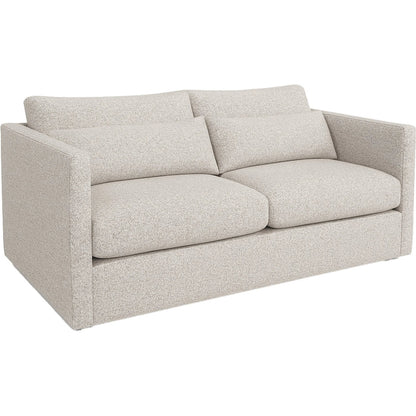 Banks Sofa by Fairfield Chair in cream and cream. Made from unique in a unique style.