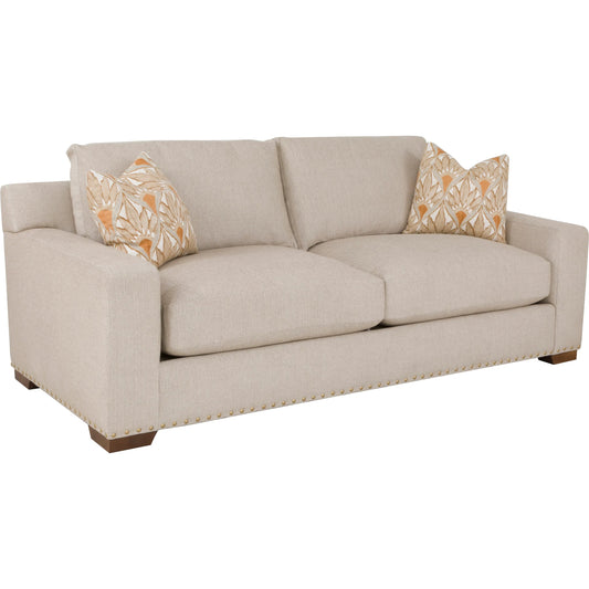 000 SI-2636167 | Primary Silo | Cottonwood Sofa by Fairfield Chair in cream and straw. Made from beech solids in a unique style.
