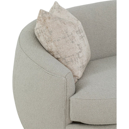 Marilyn Grande Sofa by Fairfield Chair in light grey and dove. Made from unique in a unique style.