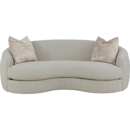 Marilyn Grande Sofa by Fairfield Chair in light grey and dove. Made from unique in a unique style.