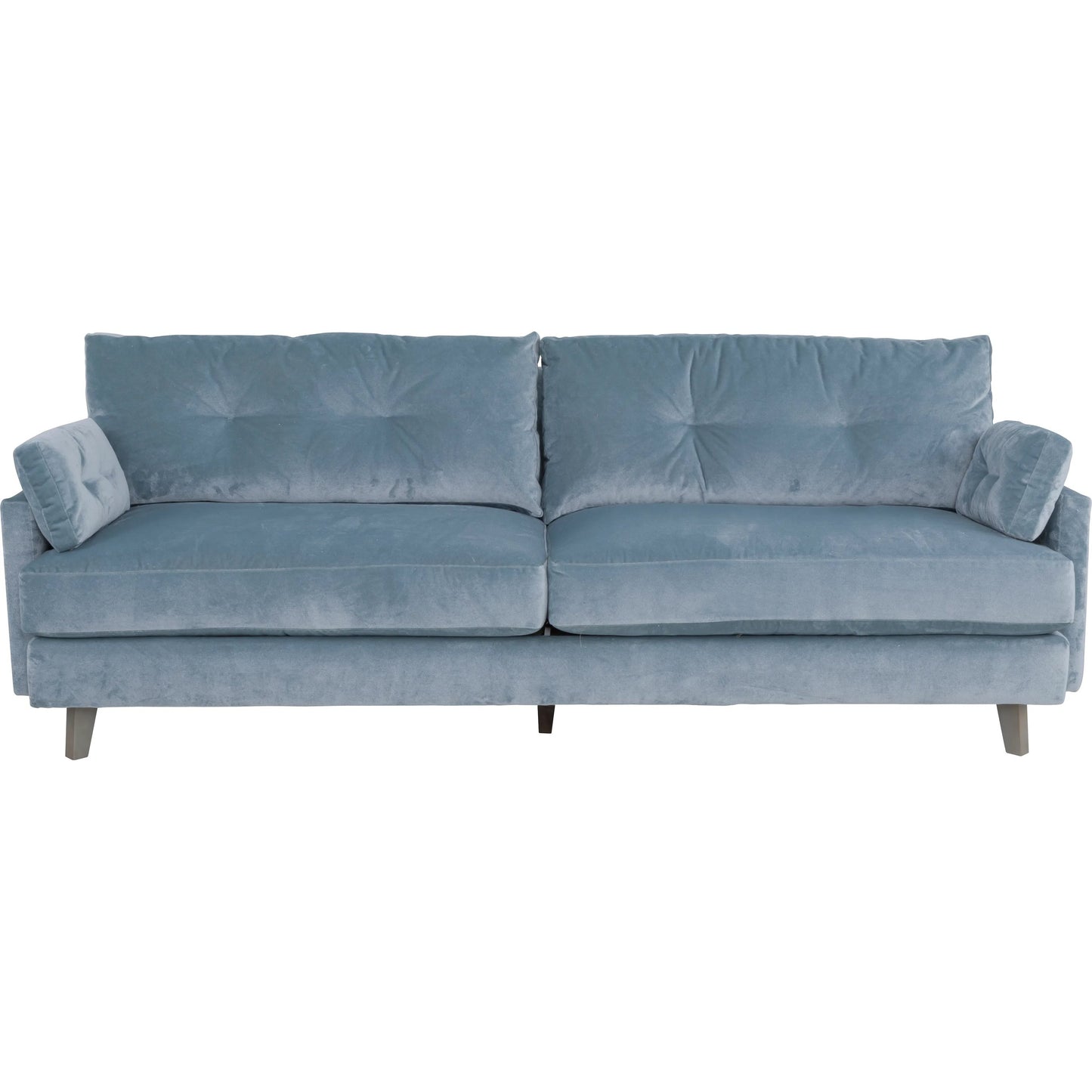 003 SI-2636188 | Additional Silo | Libby Langdon Atterbury Sofa by Fairfield Chair in blue and mist. Made from beech solids in a unique style.