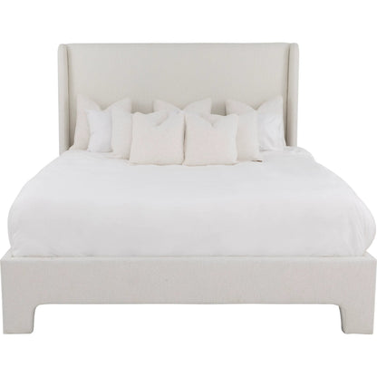 Libby Langdon Brentwood Bed by Fairfield Chair in cream and coconut. Made from unique in a unique style.