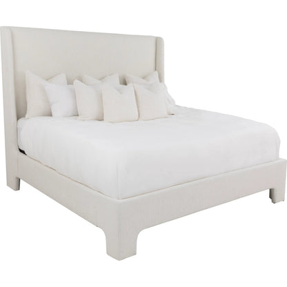 Libby Langdon Brentwood Bed by Fairfield Chair in cream and coconut. Made from unique in a unique style.