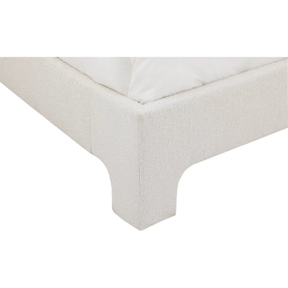 Libby Langdon Brentwood Bed by Fairfield Chair in cream and coconut. Made from unique in a unique style.