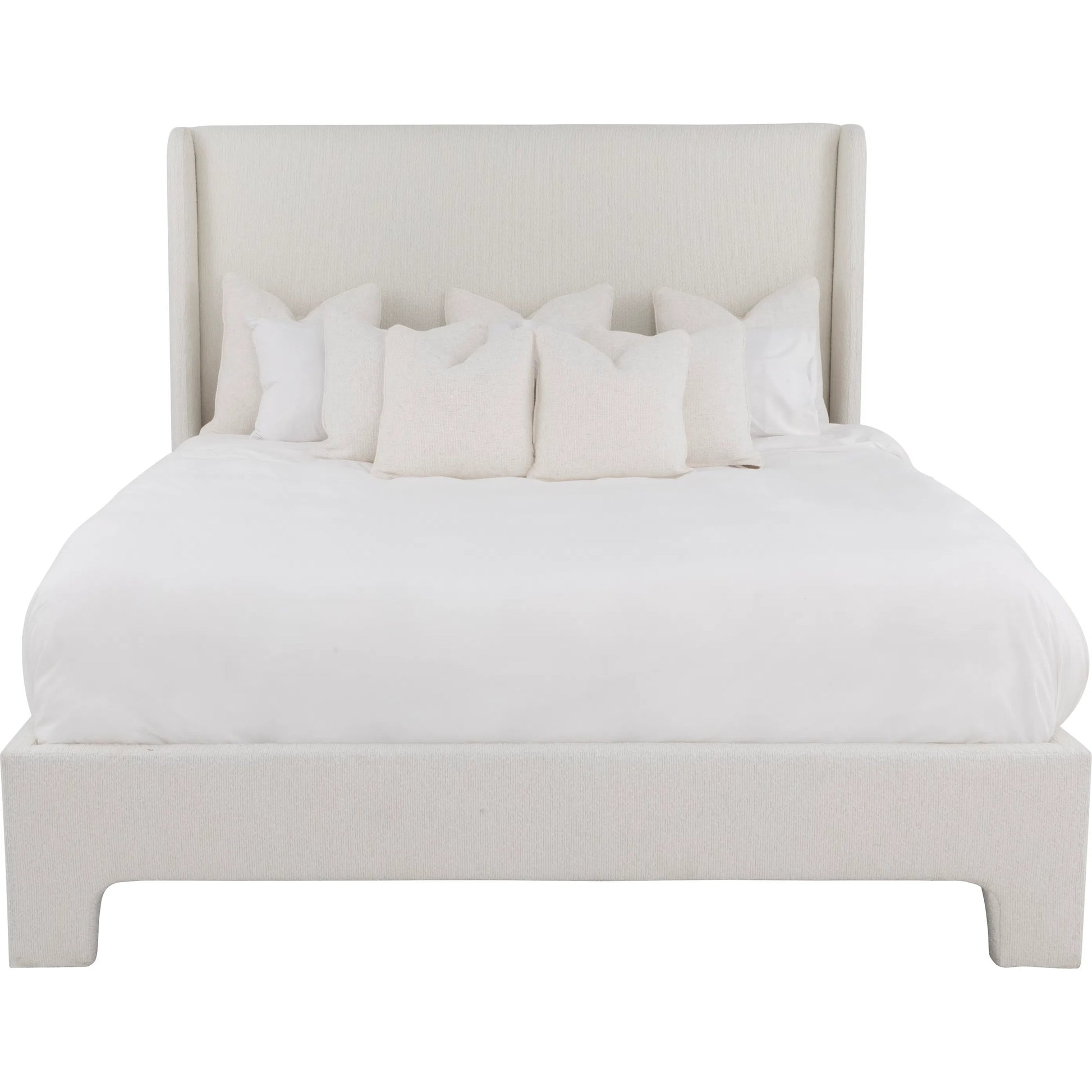 Libby Langdon Brentwood Bed by Fairfield Chair in cream and coconut. Made from unique in a unique style.