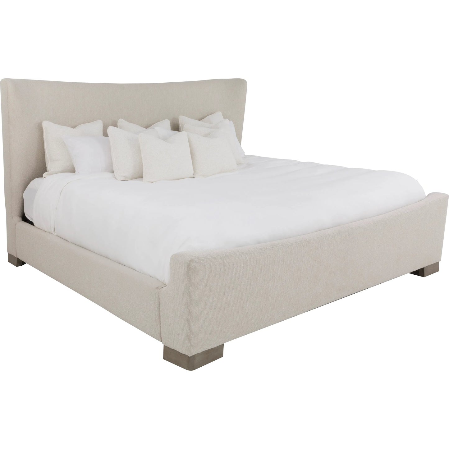000 SI-2636195 | Primary Silo | Inez Upholstered Bed by Fairfield Chair in cream and almond buff. Made from ash in a unique style.