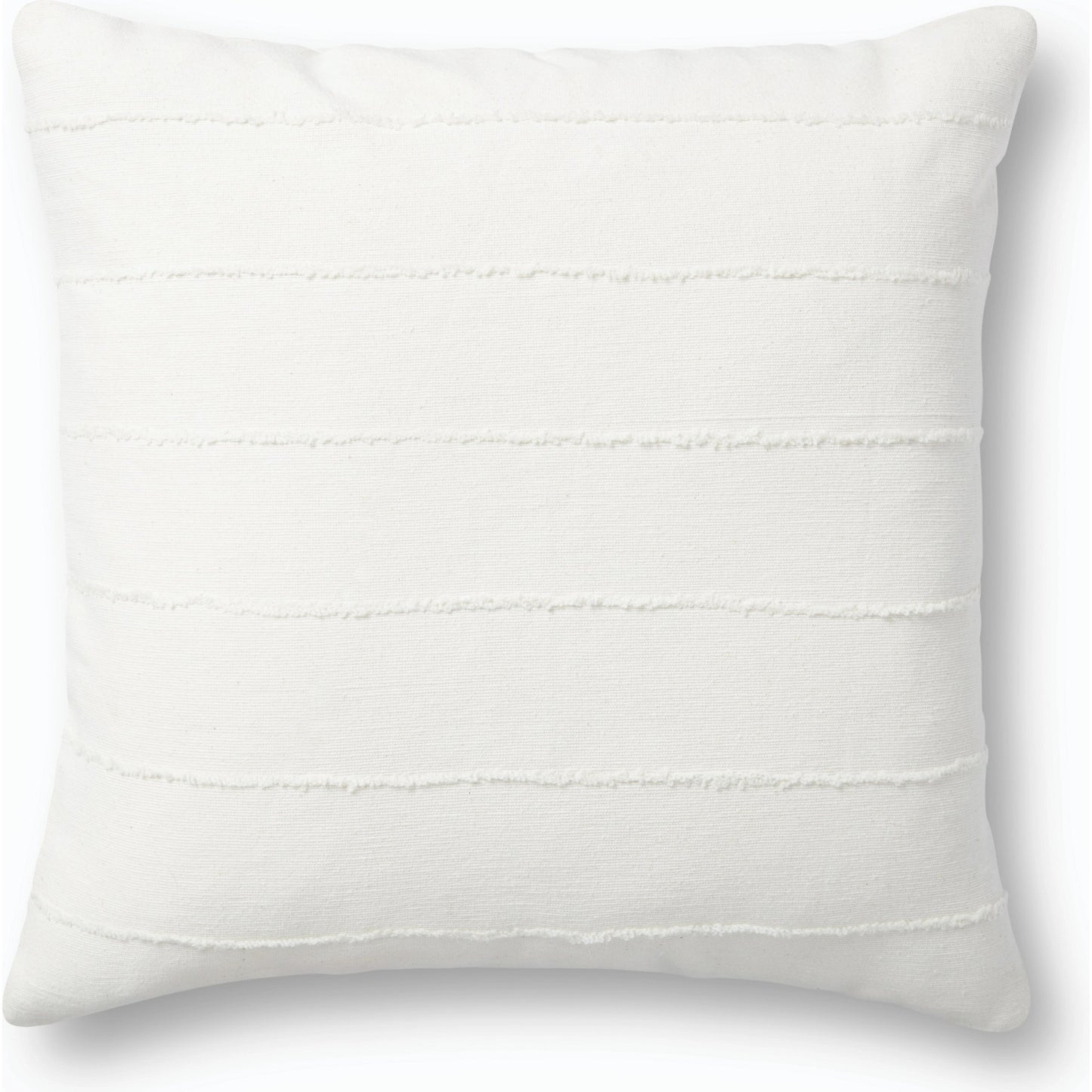 001 SI-2159868,SI-2159869 | Primary Silo | PJS0013 Pillow by Jean Stoffer x Loloi in ivory. Made from 100% cotton in a modern style.