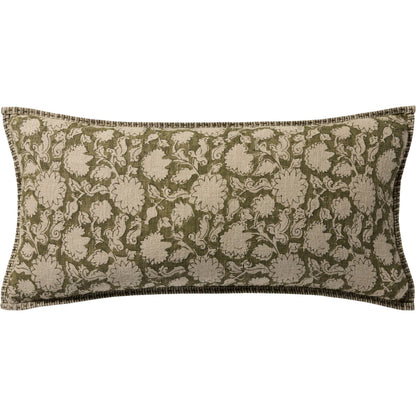 PLL0165 Pillow by Loloi. Made from 100% linen in a traditional style.
