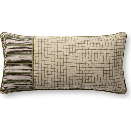 PLL0198 Pillow by Loloi. Made from 100% linen in a unique style.