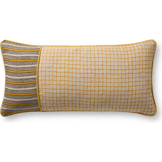 PLL0198 Pillow by Loloi. Made from 100% linen in a unique style.