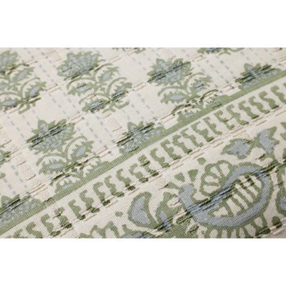 PLL0113 Pillow by Loloi in sage, ivory. Made from 100% cotton in a modern style.