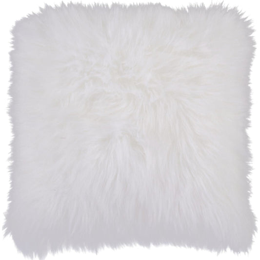 Heaven Pillow - 7300 by Surya in ivory. Made from 100% acrylic in a unique style.