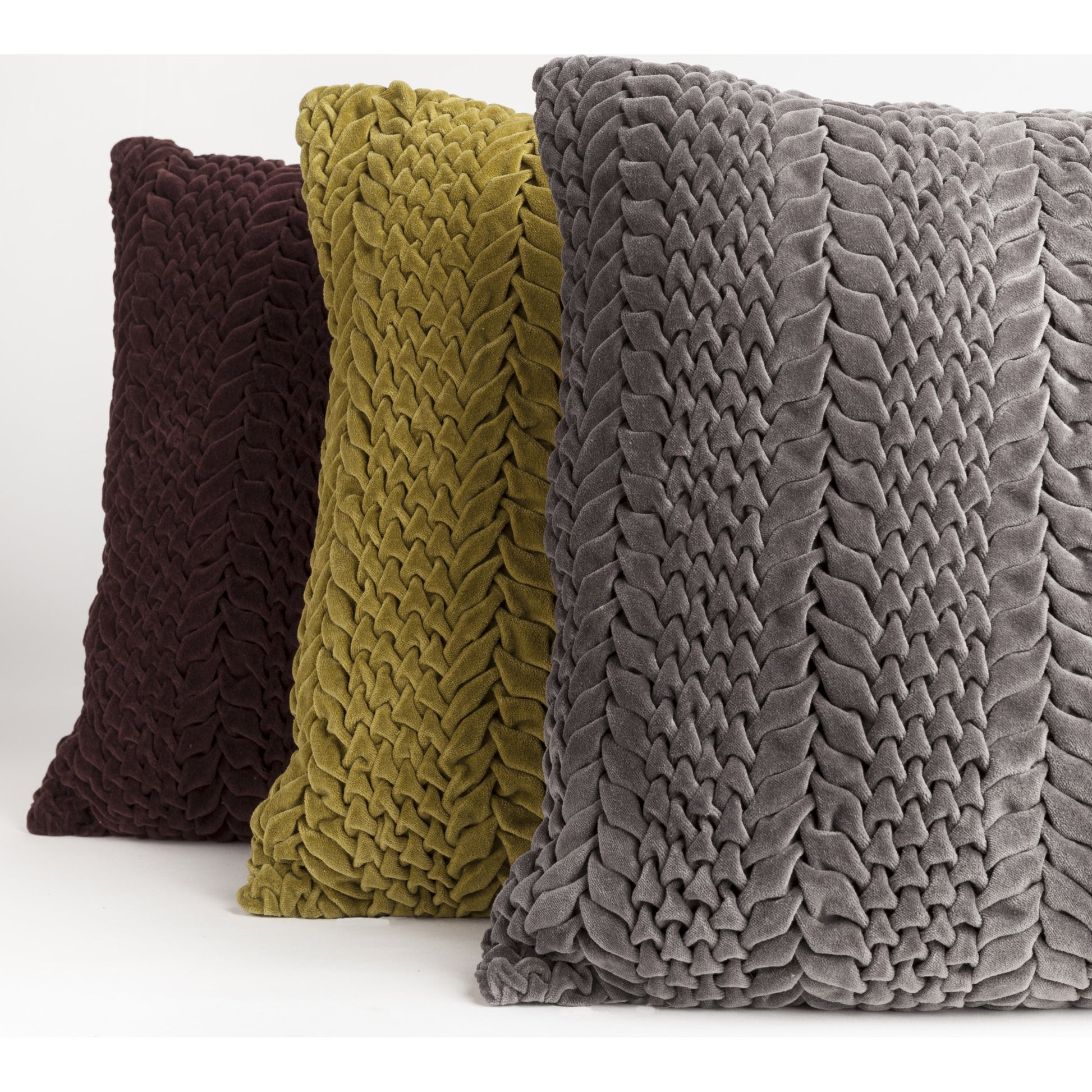 Velvet Luxe Pillow - 13257 by Surya in burgundy. Made from unique in a modern style.