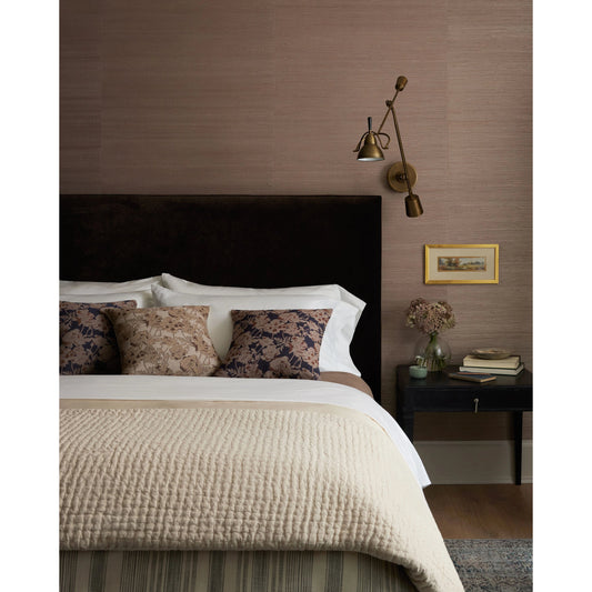 PCJ0008 Pillow by Chris Loves Julia x Loloi. Made from 50% cotton / 50% polyester pile in a modern style.