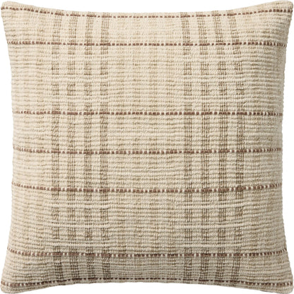 PCJ0037 Pillow by Chris Loves Julia x Loloi. Made from 50% cotton, 50% polyester pile in a eclectic & global style.
