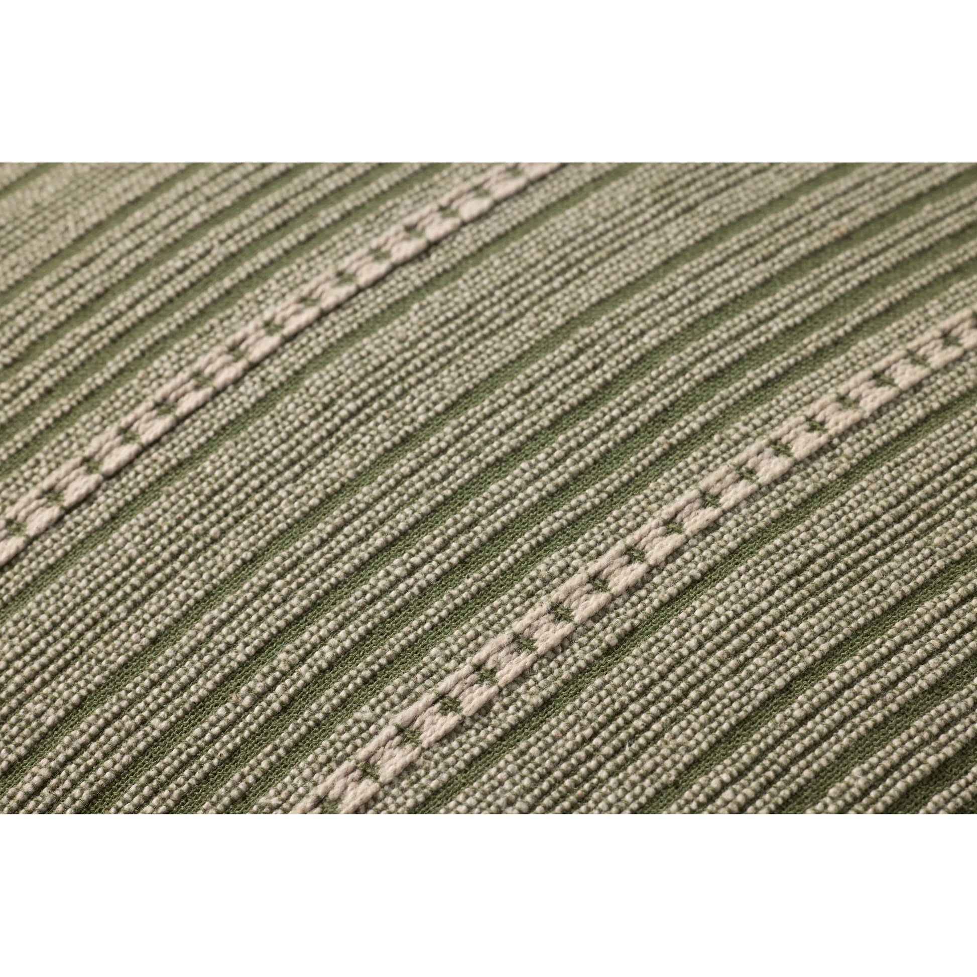 PCJ0023 Green Pillow by Chris Loves Julia x Loloi in green, natural. Made from 100% cotton in a modern style.