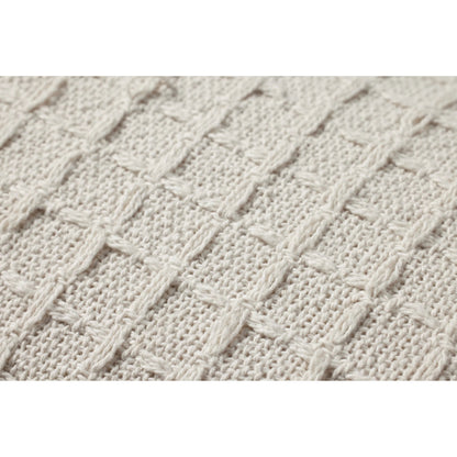 PJS0015 Pillow by Jean Stoffer x Loloi in ivory. Made from 100% cotton in a transitional style.