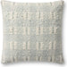 PLL0185 Pillow by Loloi. Made from 100% cotton in a rustic style.