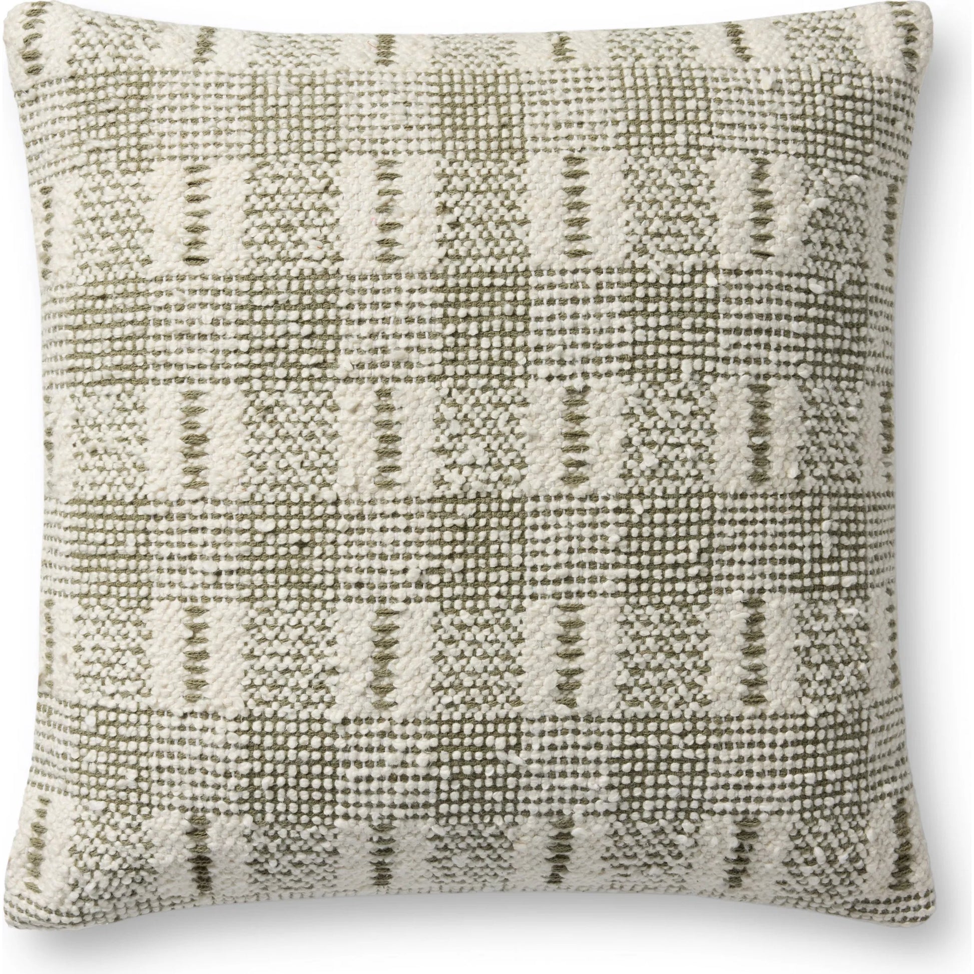 PLL0185 Pillow by Loloi. Made from 100% cotton in a rustic style.