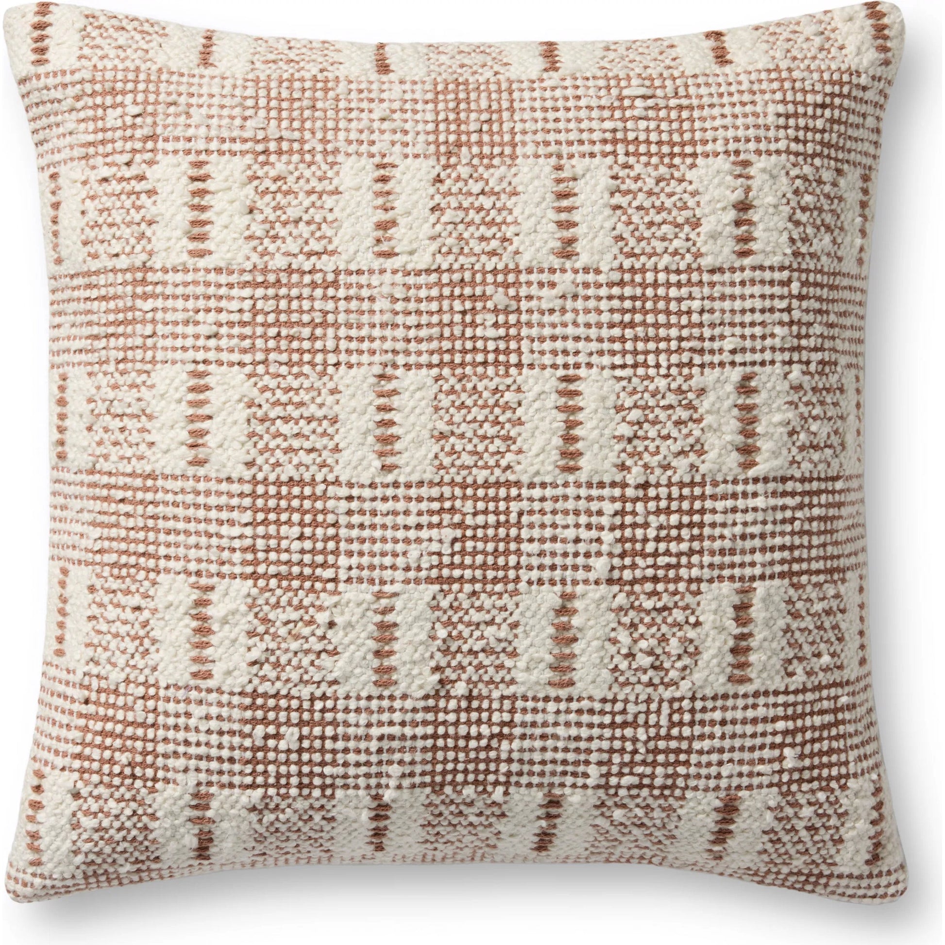 PLL0185 Pillow by Loloi. Made from 100% cotton in a rustic style.
