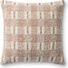PLL0185 Pillow by Loloi. Made from 100% cotton in a rustic style.