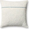 Ivory, Blue / 22" x 22" Cover w/Down