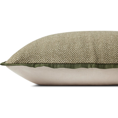 PJS0018 Throw Pillow by Jean Stoffer x Loloi. Made from cotton, rayon in a transitional style.