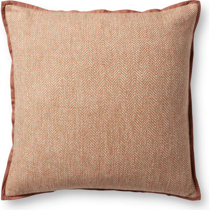 PJS0018 Square Pillow by Jean Stoffer x Loloi. Made from cotton, rayon in a transitional style.