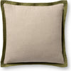 Natural, Green / 18" x 18" Cover w/Down
