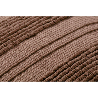 PJS0001 Pillow by Jean Stoffer x Loloi in clay. Made from cotton, polyester in a modern style.
