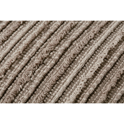 PJS0004 Pillow by Jean Stoffer x Loloi in earth. Made from cotton, polyester in a modern style.