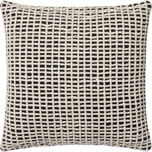 PLL0119 Pillow by Loloi. Made from cotton, polyester in a eclectic & global style.