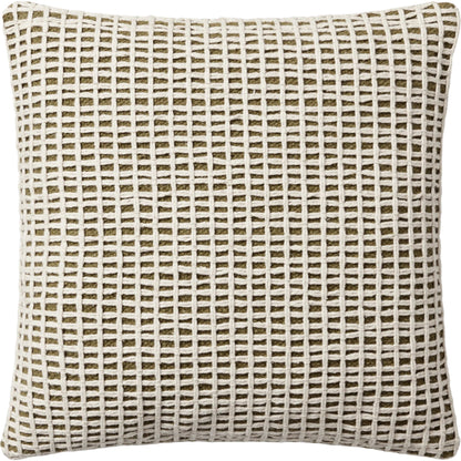 PLL0119 Pillow by Loloi. Made from cotton, polyester in a eclectic & global style.