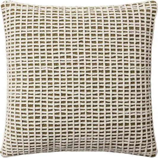 PLL0119 Pillow by Loloi. Made from cotton, polyester in a eclectic & global style.