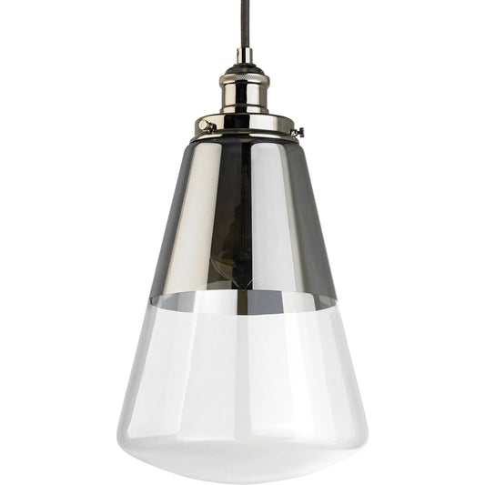 Waveform Pendant by Generation Lighting. Made from steel in a modern style.