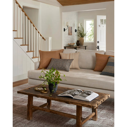 PAR0019 Pillow by Angela Rose x Loloi. Made from polyester / cotton in a modern style.