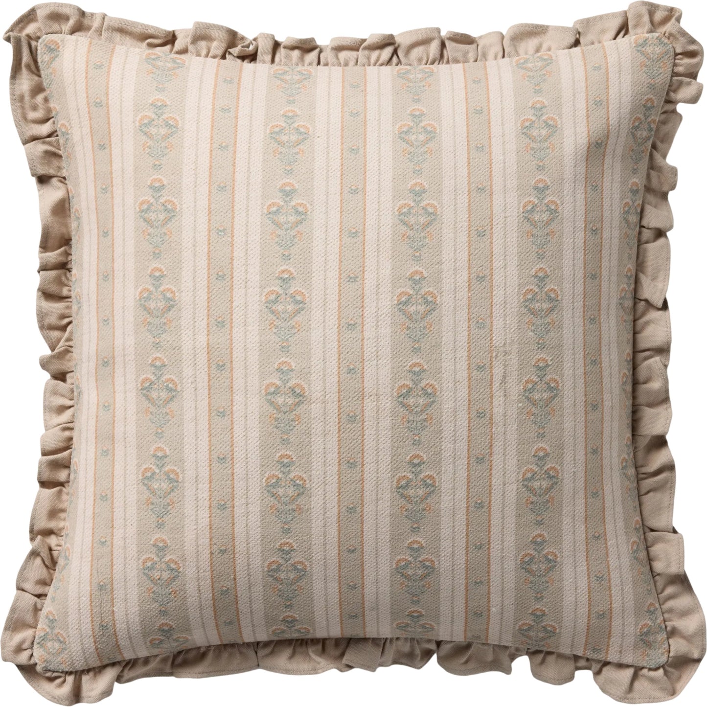 001 SI-2536405,SI-2536406 | Primary Silo | PCJ0040 Pillow by Chris Loves Julia x Loloi in ivory, multi. Made from polyester, cotton in a traditional style.