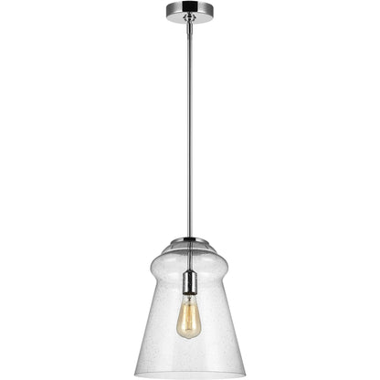 Loras Pendant by Generation Lighting. Made from steel in a modern style.