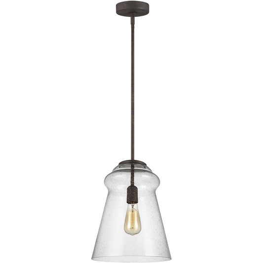 Loras Pendant by Generation Lighting. Made from steel in a modern style.