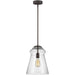 Loras Pendant by Generation Lighting. Made from steel in a modern style.