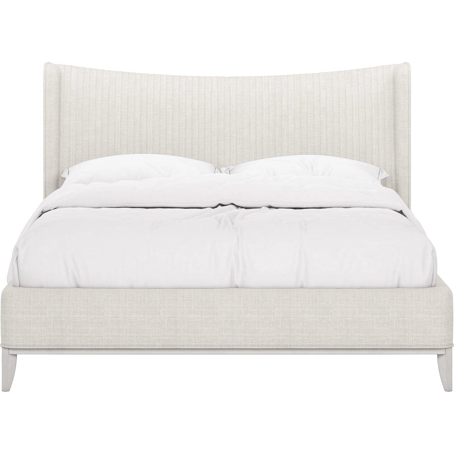 002 SI-2155785,SI-2155786,SI-2155787 | Additional Silo | Mezzanine Upholstered Shelter Bed by A.R.T. Furniture in dove gray. Made from parawood, poplar solids, foam, fabric in a modern style.