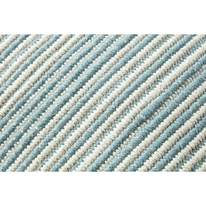 PJS0011 Pillow by Jean Stoffer x Loloi in blue. Made from cotton, wool, rayon, polyester in a modern style.