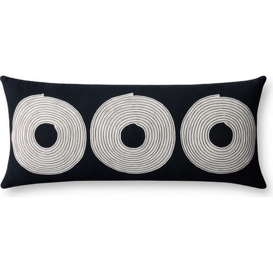 PLL0035 Pillow by Loloi. Made from cotton, rayon, polyester in a unique style.