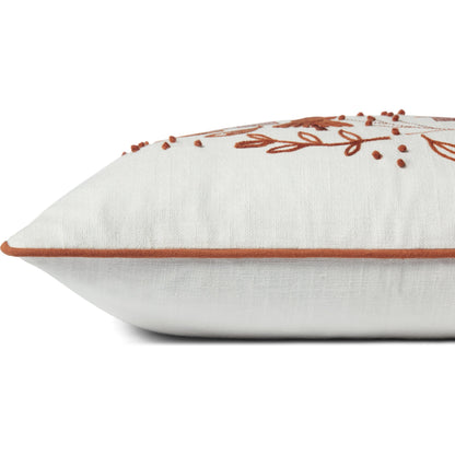 PLL0028 by Loloi in spice. Made from cotton, acrylic, rayon in a modern style.