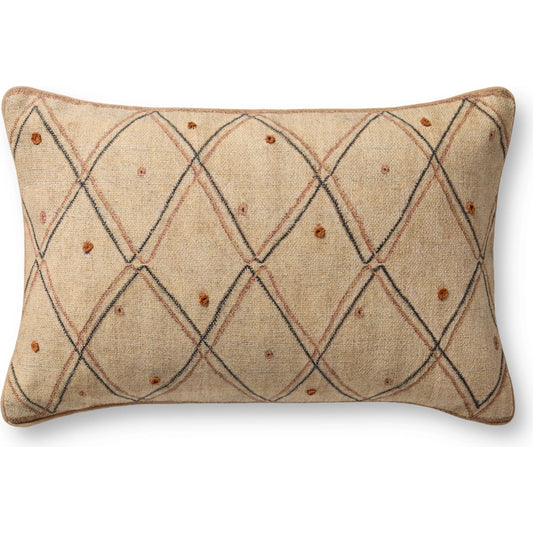 PLL0176 Pillow by Loloi in multi. Made from polyester, cotton, rayon in a unique style.