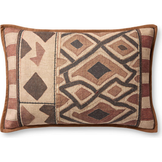 PLL0177 Pillow by Loloi in multi. Made from polyester, cotton, rayon in a unique style.