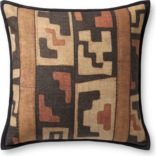 PLL0179 Pillow by Loloi in multi. Made from polyester, cotton, rayon in a unique style.