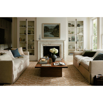 PCJ0015 Pillow by Chris Loves Julia x Loloi in ivory, beige. Made from cotton, polyester, rayon in a modern style.