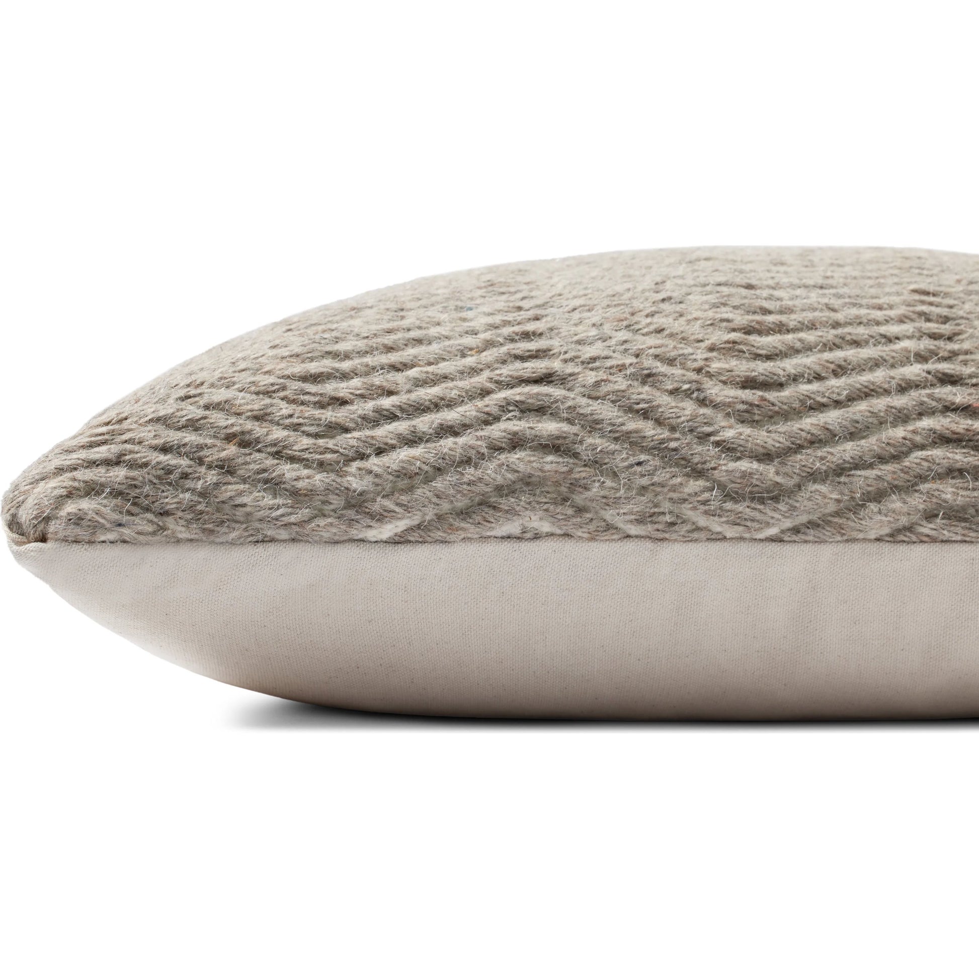 PLL0120 Pillow by Loloi. Made from wool, polyester, cotton in a eclectic & global style.